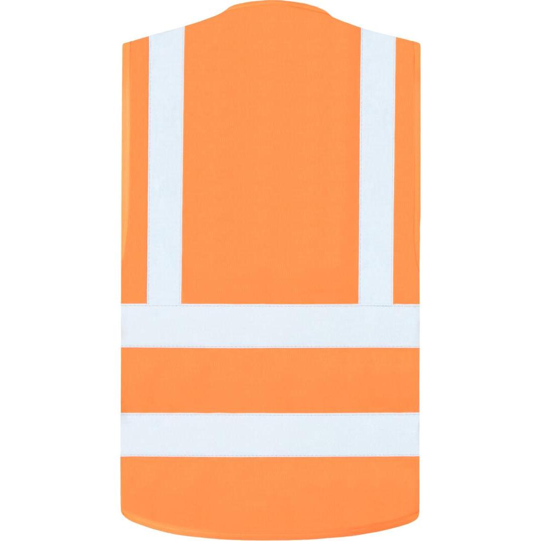 Thumbnail - Korntex, Warnweste + Warnshirt, Warnweste mit 4 Reflexstreifen (M)