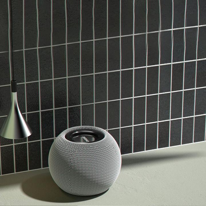 Actual product image Dudao wireless Bluetooth 5.0 speaker 3W 500mAh gray (Y3s-gray) (3 h, Rechargeable battery operated)