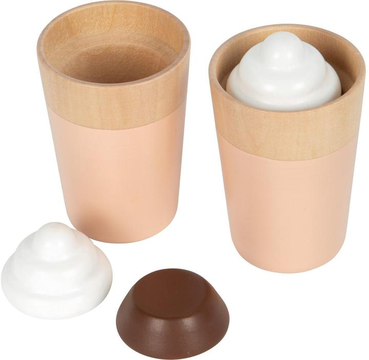 Actual product image small foot Coffee Machine Set grey "tasty"