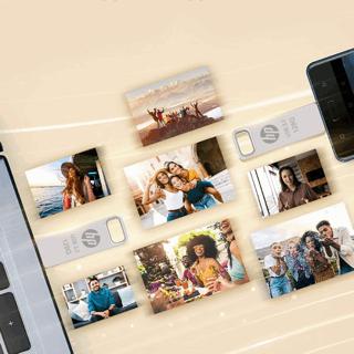Image du produit HP Lecteur flash métallique 256 Go x206c OTG Type-C (256 Go, USB-C)