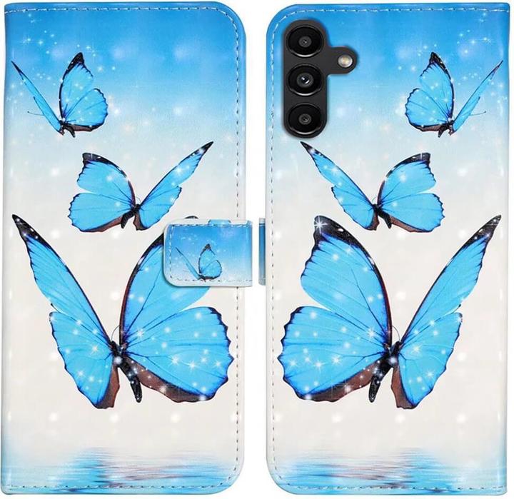 Schmetterling blau