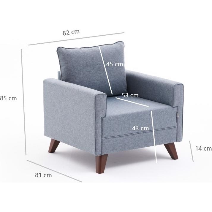 Thumbnail - Atelier del Sofa, Sofa, Brodie (1-Sitzer)