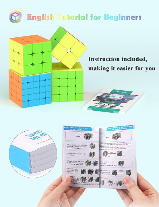 Produktbild Roxenda Speed Cube Set mit Tutorial