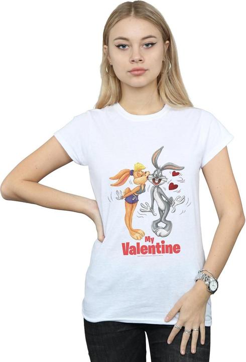 Produktbild Looney Tunes Bugs Bunny And Lola Valentine's Day TShirt (XXL)