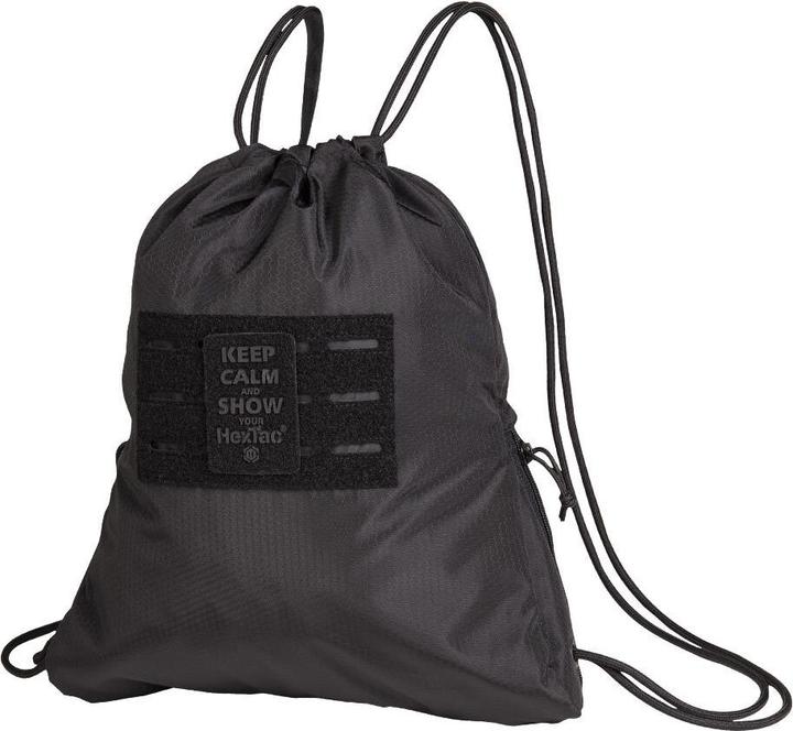 Produktbild Mil-tec Sportbeutel - HexTac® - schwarz (7 l)