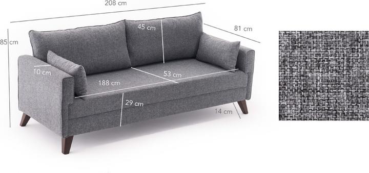 Actual product image Atelier del Sofa Scarlette (3-seater)