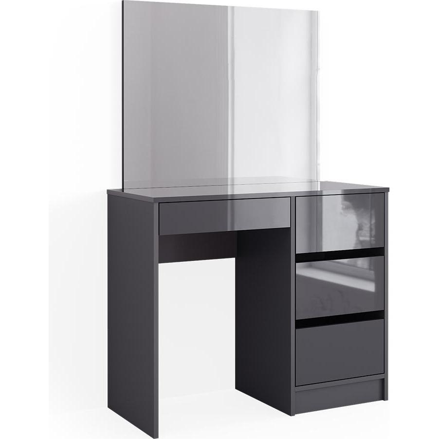 Vicco, Schminktisch, Sherry mit Spiegel (90 x 75 x 40 cm)