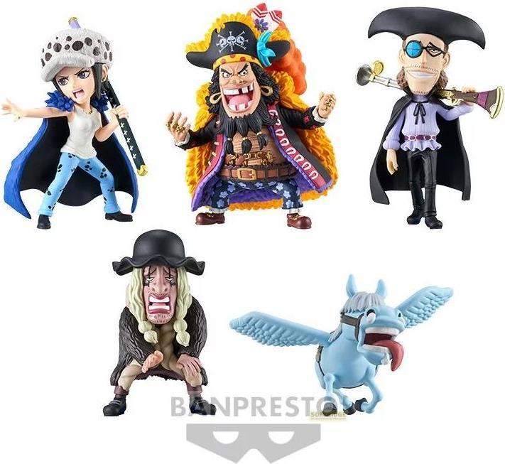 Immagine prodotto Banpresto ONE PIECE - WCF Trafalgar vs Barbe noir - Assortiments 12 Figurine 7cm