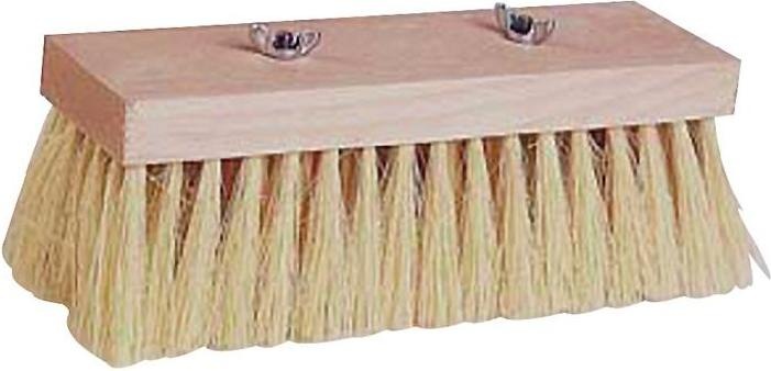 Actual product image Sorex Tar scrubber length 225 mm coco natural flat wood body with wing screws (1 pcs.)