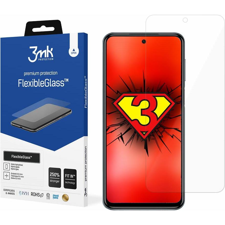 Thumbnail - 3MK hybrid glass Flexible 2.5D for Xiaomi Redmi Note 10s (1 Stück, Xiaomi Redmi Note 10S), Smartphone Schutzfolie