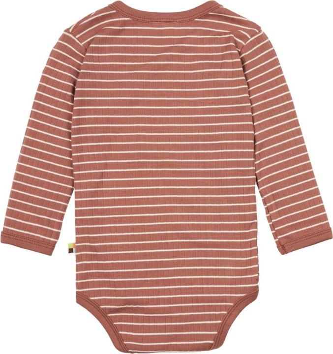 Actual product image loud + proud Wrap-around bodysuit Derby Rib (74)