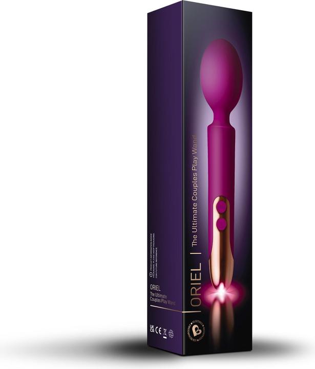 Produktbild Rocks-Off Oriel Aufladbarer Stabvibrator Fuchsienfarben