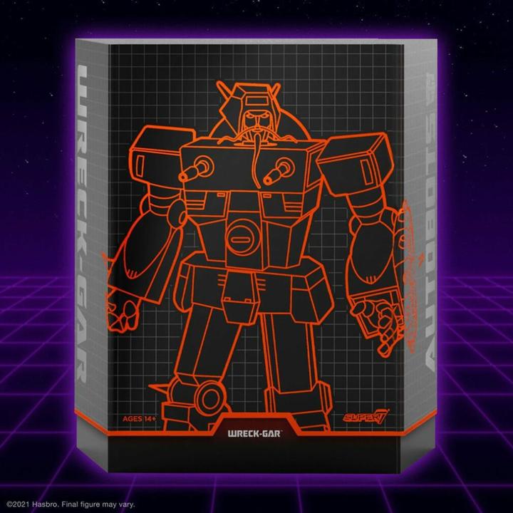 Actual product image Super7 Transformers figurine Ultimates Wreck-Gar 18 cm