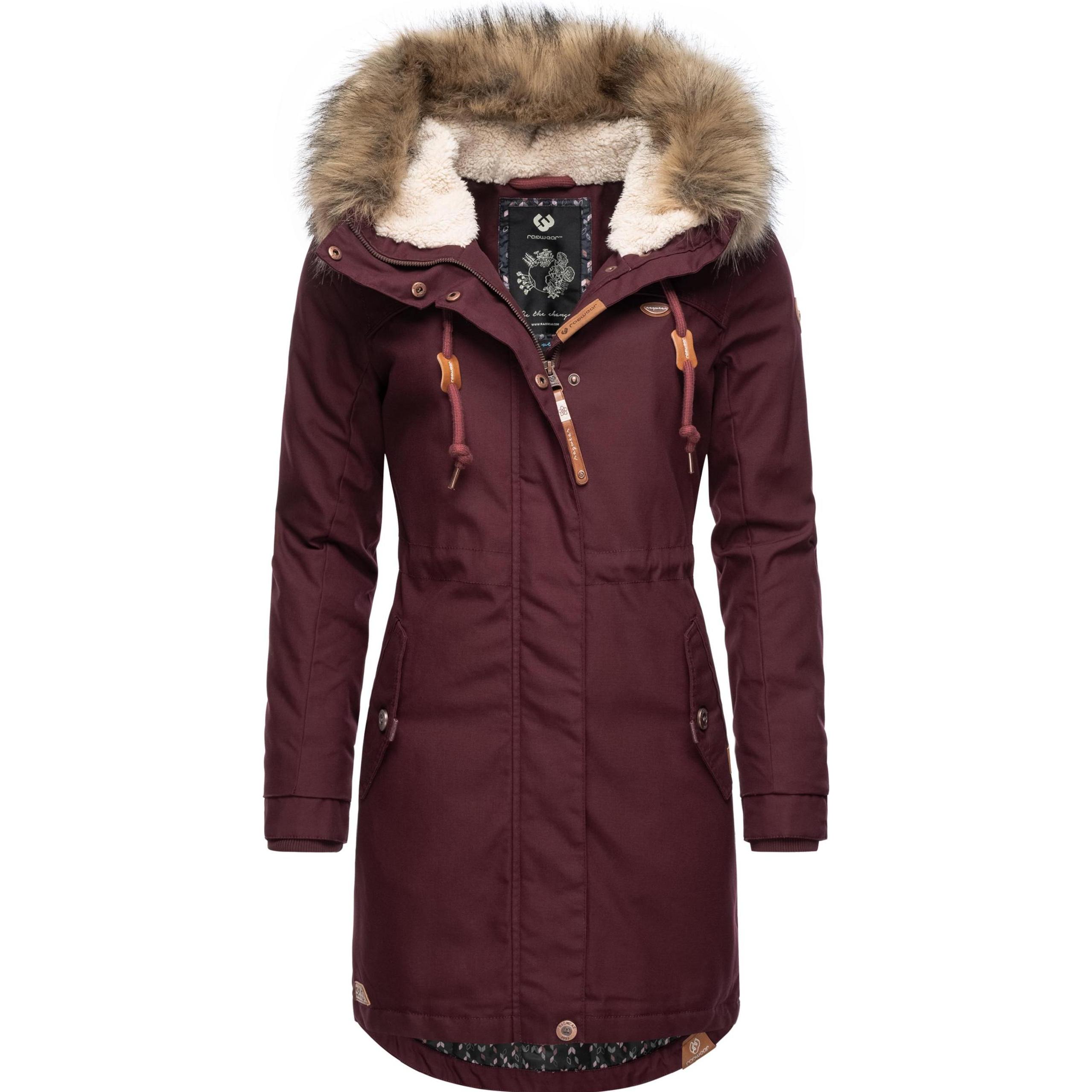 Ragwear, Damen, Jacke, Tawny (S), Rot, S