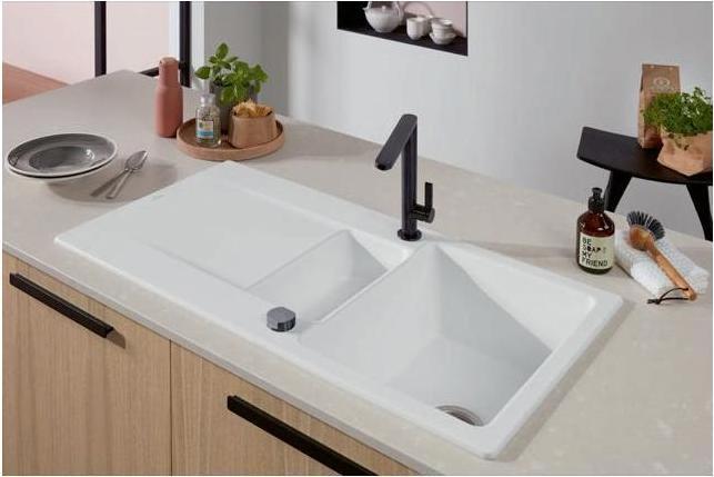 Actual product image Villeroy & Boch V&B Single-lever sink mixer FINERA anthracite