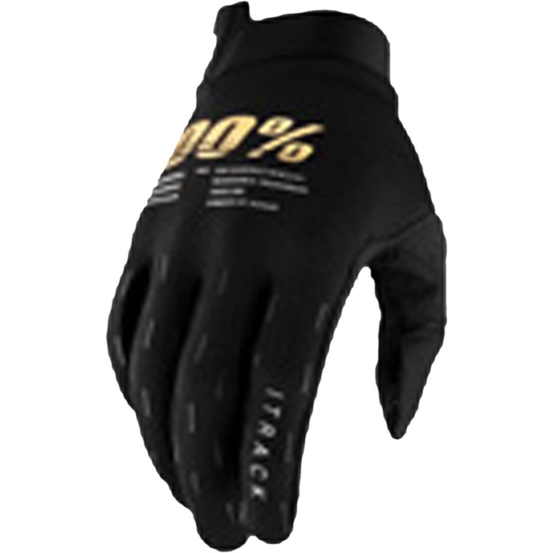 100%, Herren, Handschuhe, iTrack Handschuhe schwarz L, Schwarz, (L)