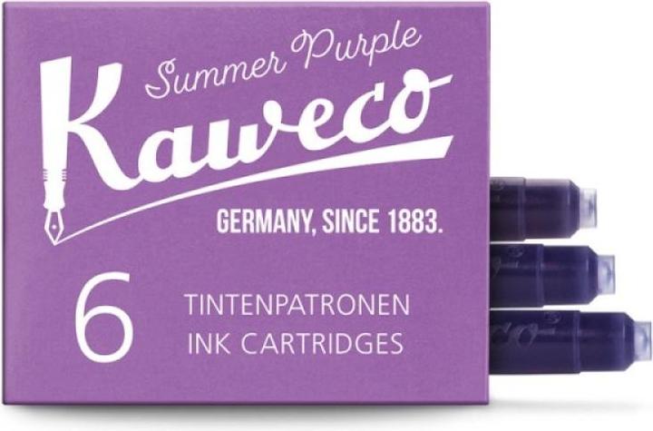 Kaweco Cartouches plume encre aubergine (boîte à 6 pces) (6 Piece, Orange)