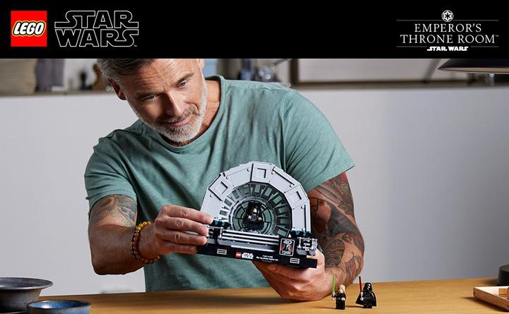 Produktbild LEGO Thronsaal des Imperators - Diorama (75352, LEGO Star Wars)