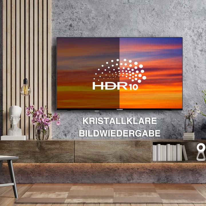 Produktbild Telefunken D40F751X7CW 40 Zoll Fernseher Smart TV (Full HD, HDR, Triple-Tuner, 6 Monate HD+ inkl.) (40", LED, Full HD, 2024)