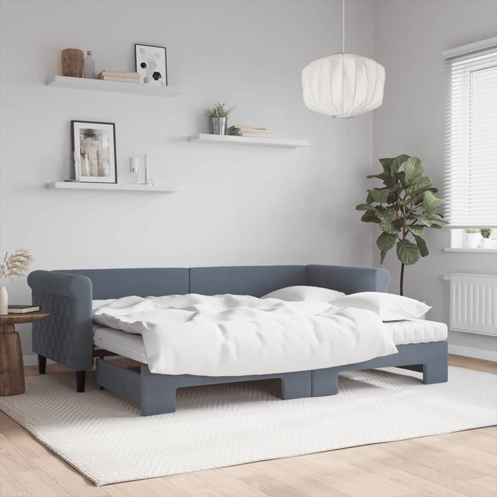 Produktbild vidaXL ausziehbares Tagesbett