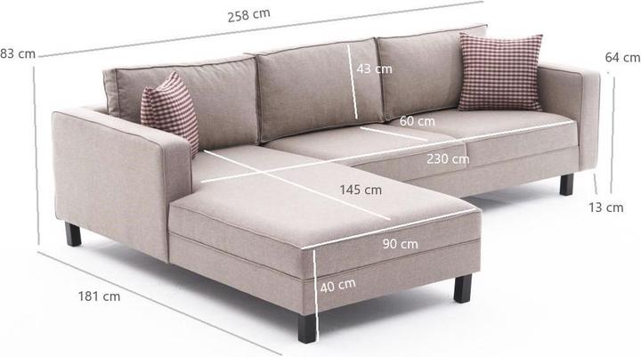 Produktbild Atelier del Sofa Jaden (Ecksofa)