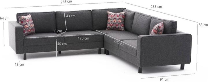 Produktbild Atelier del Sofa Jaden (Ecksofa)