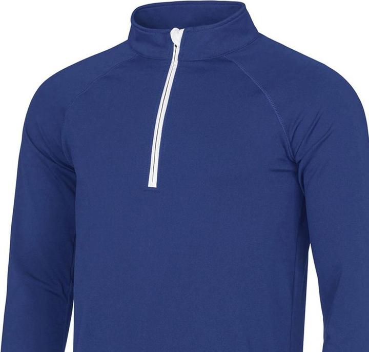 Blanc arctique, Bleu roi