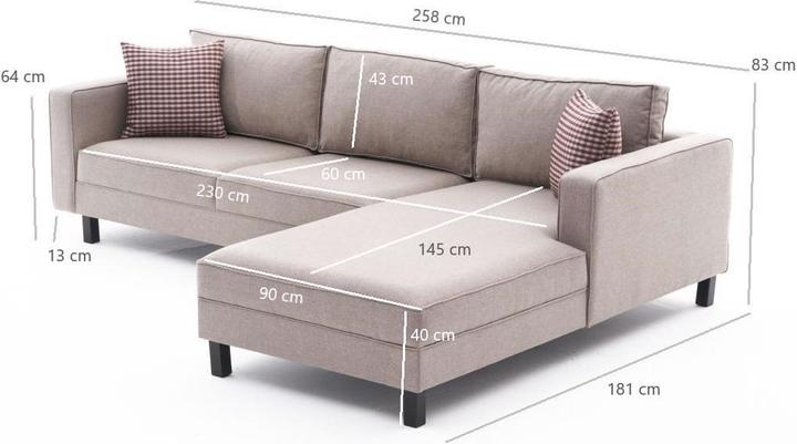 Produktbild Atelier del Sofa Jaden (Ecksofa)