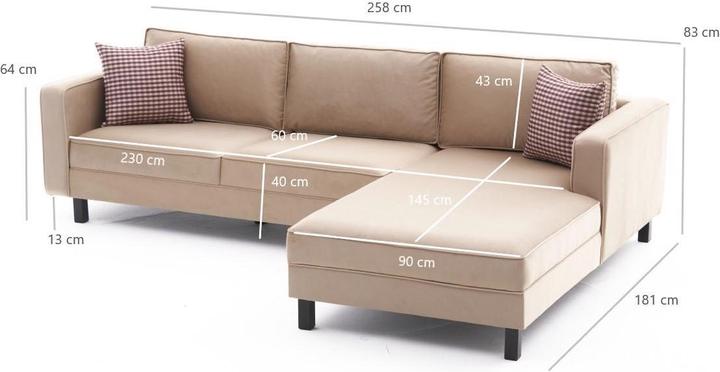 Produktbild Atelier del Sofa Jaden (Ecksofa)