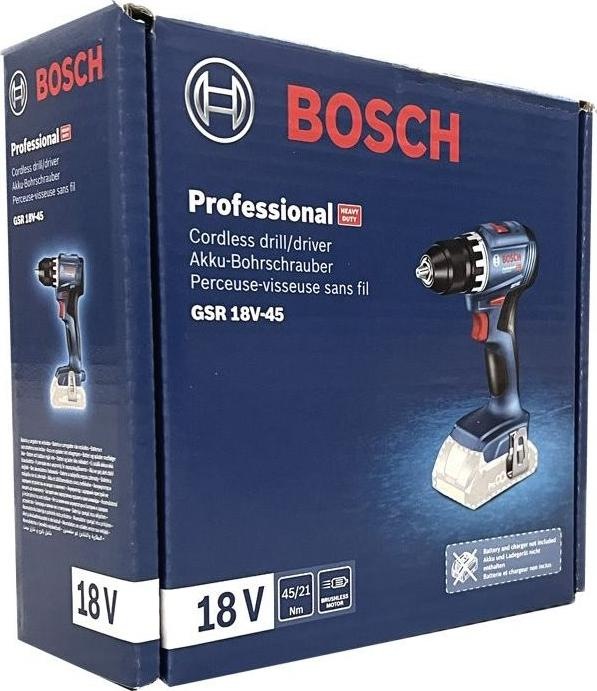 Produktbild Bosch Professional GSR 18V-45 (Akkubetrieb)