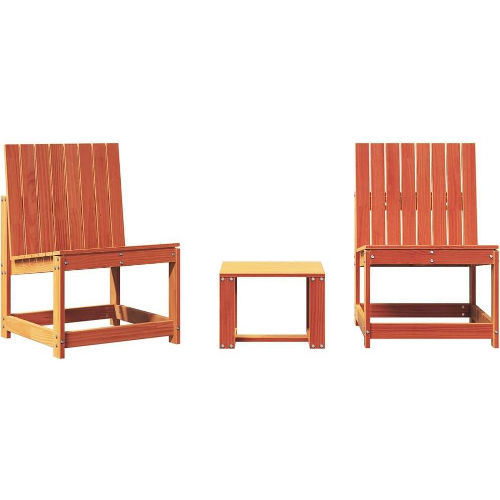 VidaXL, Gartenlounge, 3-tlg. Garten-Lounge-Set