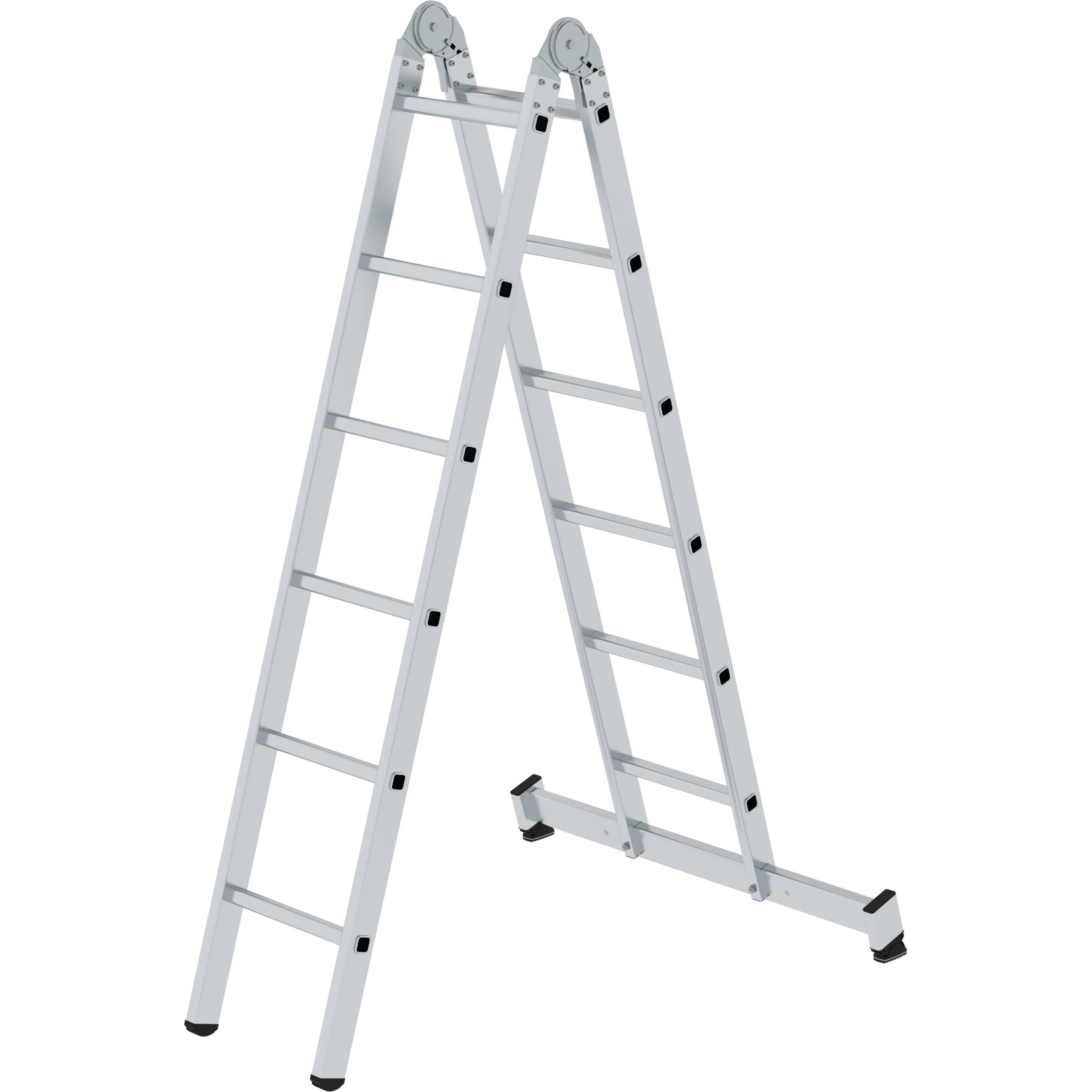 Munk, Scala a pioli, Scala pieghevole in alluminio (Scala doppia, 360 cm)
