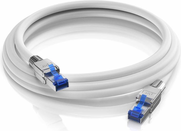 Produktbild Primewire LAN Kabel CAT.8, RJ-45, Netzwerkkabel CAT 8, Gigabit Ethernet 40 Gbit/s, S/FTP Pimf Patchkabel (S/FTP, CAT8.1, 5 m)