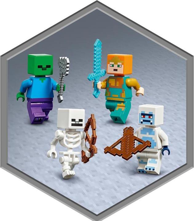 Produktbild LEGO Der Eispalast (21186, LEGO Minecraft)