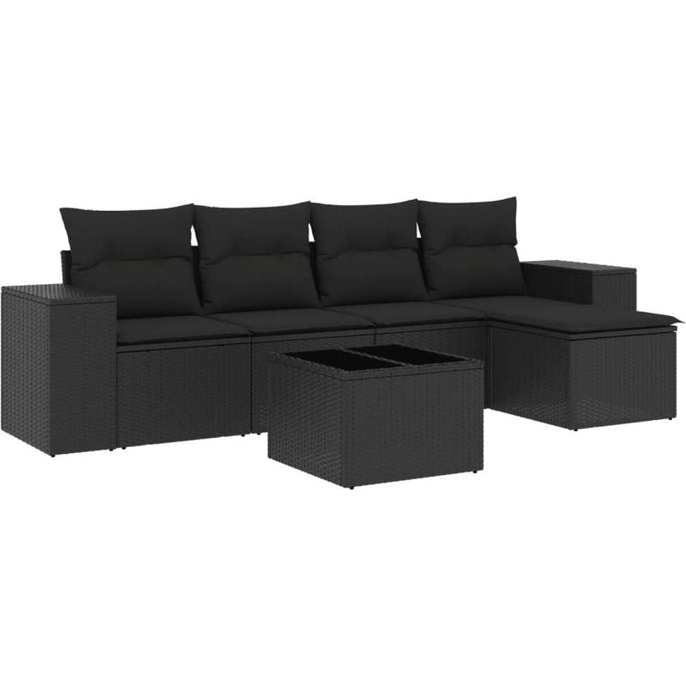 VidaXL, Gartenlounge, 10-tlg. Garten-Lounge-Set mit Kissen