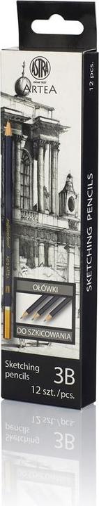 Produktbild Astra 3B Artea Bleistift zum Erlernen des Skizzierens (12 Stück) (3B, 12x)
