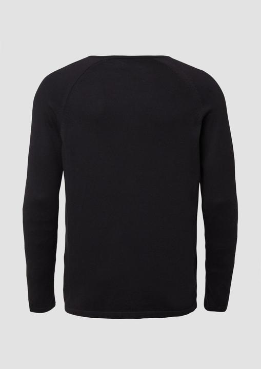 Produktbild s.Oliver Strickpullover Raglanpullover aus reiner Baumwolle (5XL)