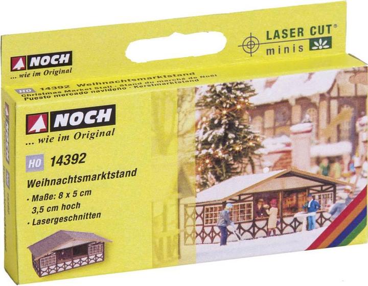Immagine prodotto Noch 14392 H0 Bancarella del mercatino di Natale