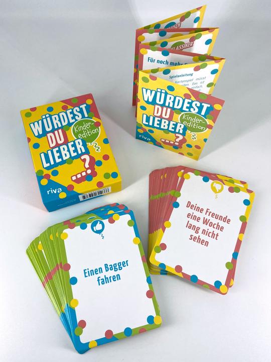 Produktbild Würdest du lieber...? – Die Kinderedition (Deutsch, 2 Spieler)