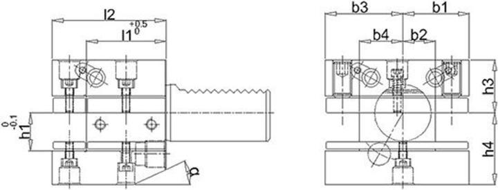 Actual product image Magni FORTIS VDI multiple holder D1 30x20mm overc.