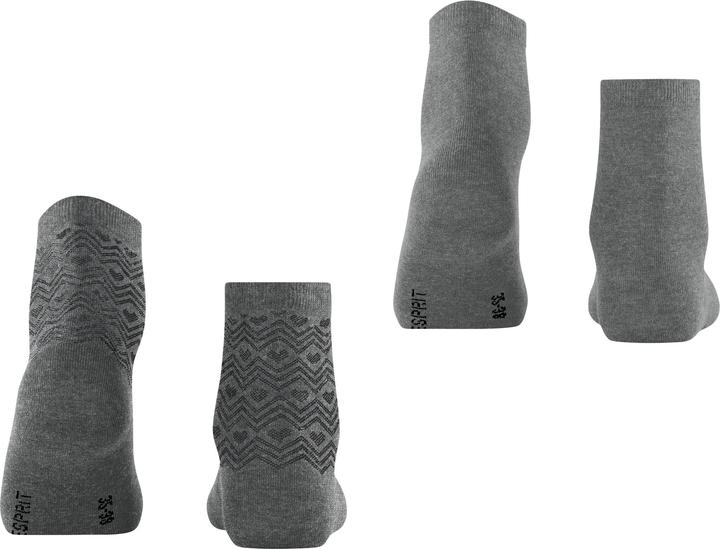 Image du produit Falke Heart Pattern SSO 2P (lot de 2, 39 - 42)