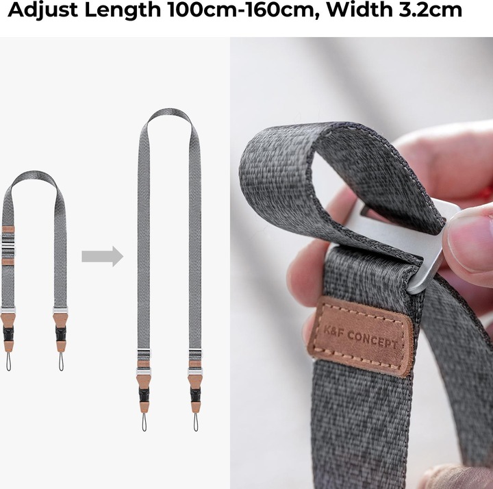 Immagine prodotto K&F Concept Cinghia da collo per fotocamera (Cintura collo)