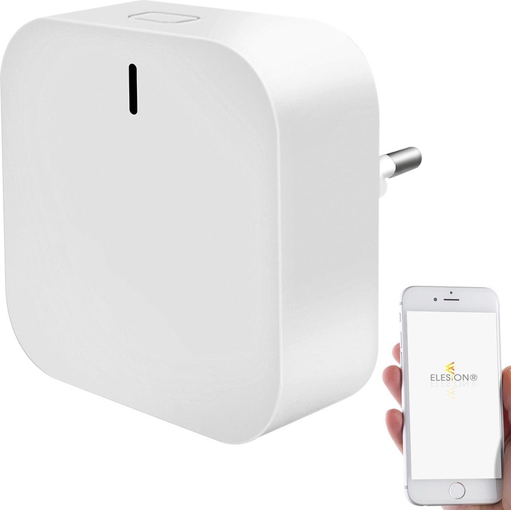 Produktbild Luminea WLAN-Gateway mit Bluetooth-Mesh für Smart-Home-Geräte mit ELESION