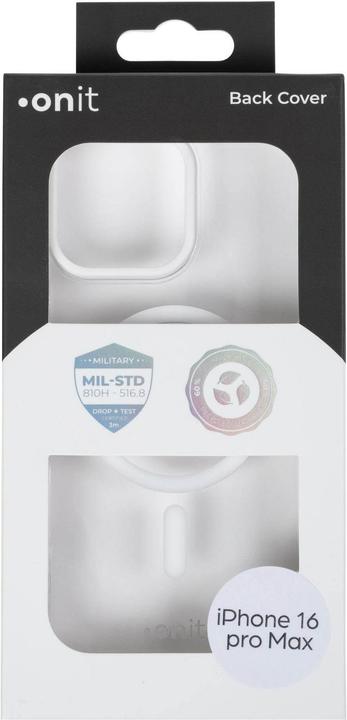 Produktbild Onit Back Cover Armorix iPhone 16 Pro Max Weiss (Apple iPhone 16 Pro Max)