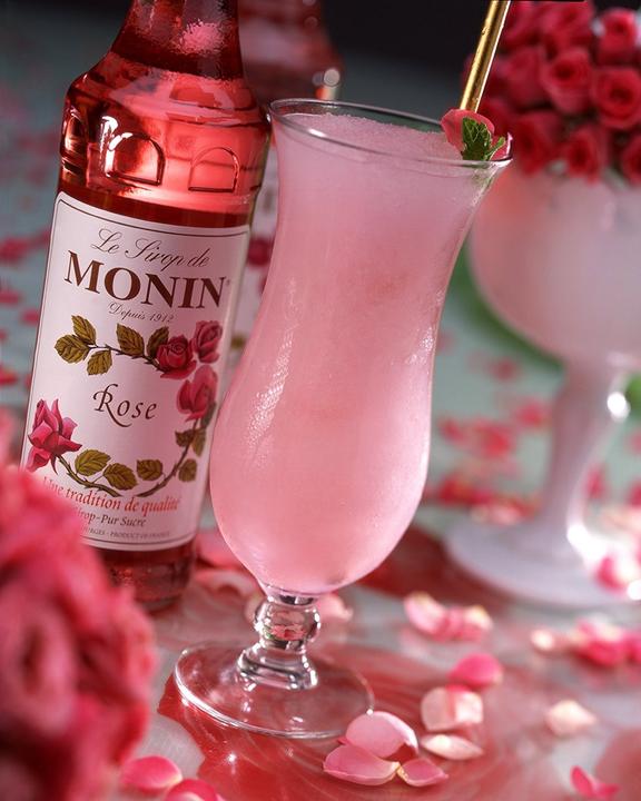 Produktbild Monin Sirup mit Rosengeschmack (1 x 25 cl)