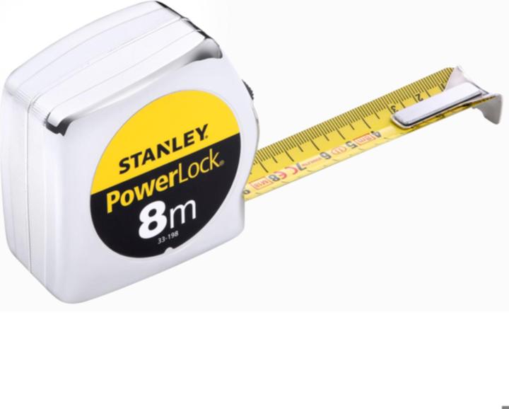 Actual product image Stanley Rollmeter Powerlock (5 m)