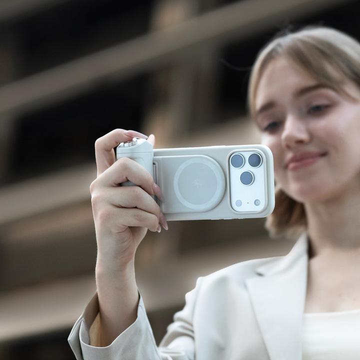 Actual product image Pgytech MagCam 2 Phone Grip (Misty Gray)