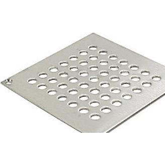 Blücher, Zubehör Sanitärinstallation, rist 3mm 140 X 140 - m.skruehuller 610.155425