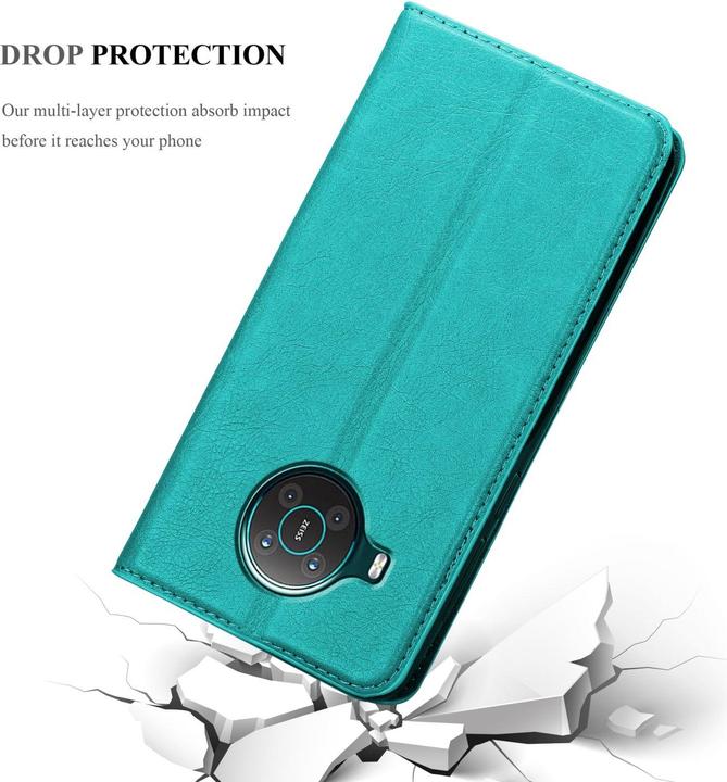Actual product image Cadorabo Book Invis. Magnet sleeve (Nokia X20, Nokia X10)