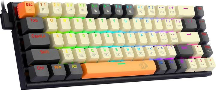 Actual product image Redragon Klawiatura K633 Ryze Red switch (K633CGO-RGB) (US, Cable)